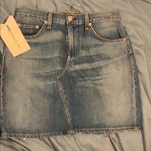 Rag & Bone Denim Mini Skirt size 28